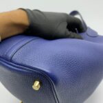 Picotin 18 Clemence Bleu Electric Gold Hardware #Y