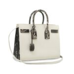 Sac De Jour Cream Snake Black