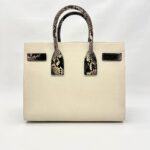 Sac De Jour Cream Snake Black