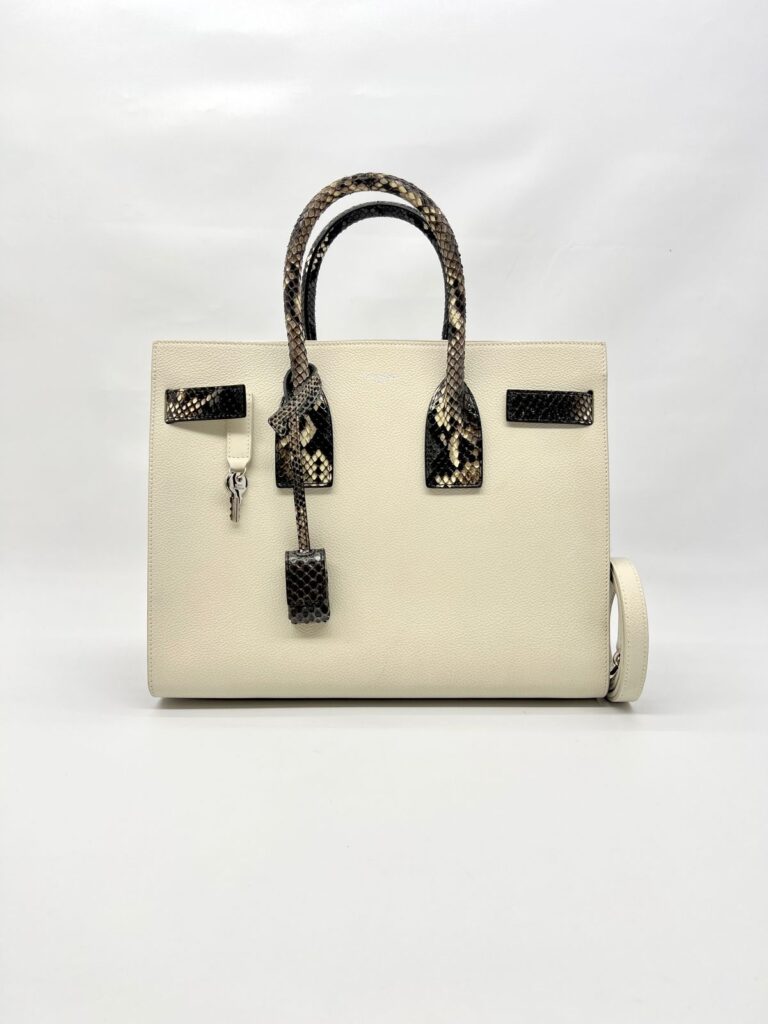 Sac De Jour Cream Snake Black
