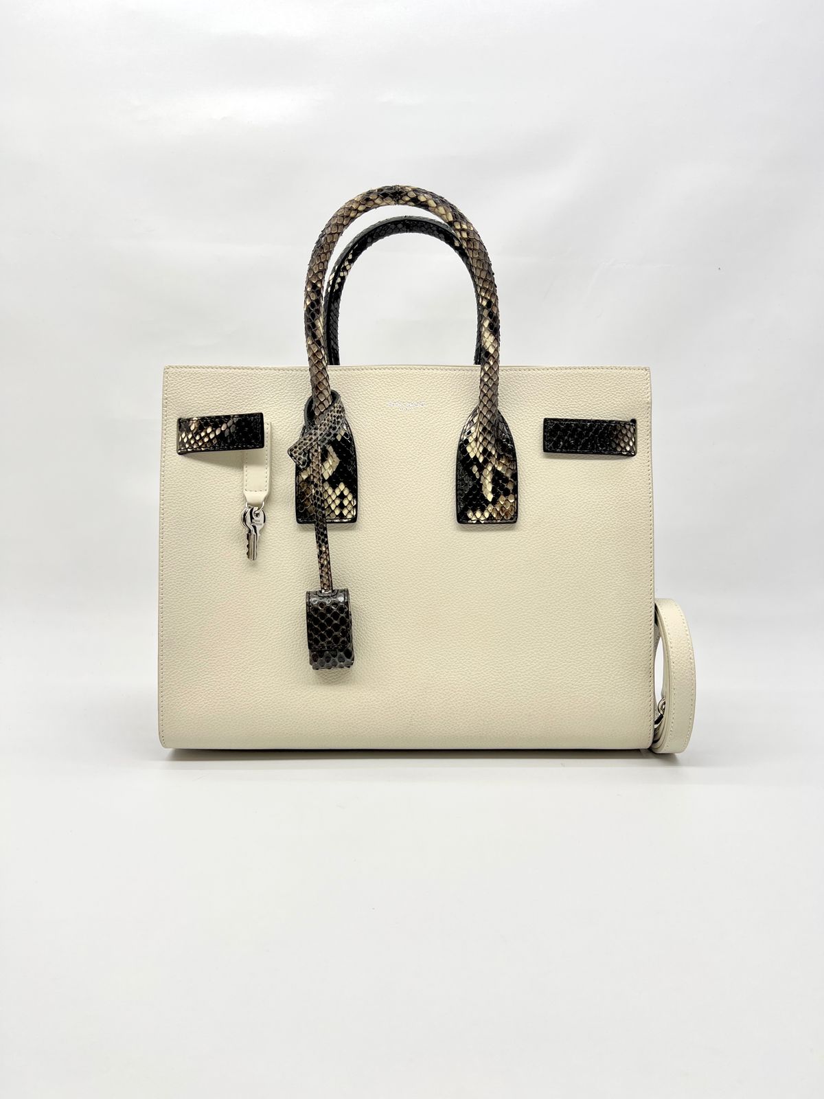 Sac De Jour Cream Snake Black