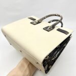 Sac De Jour Cream Snake Black