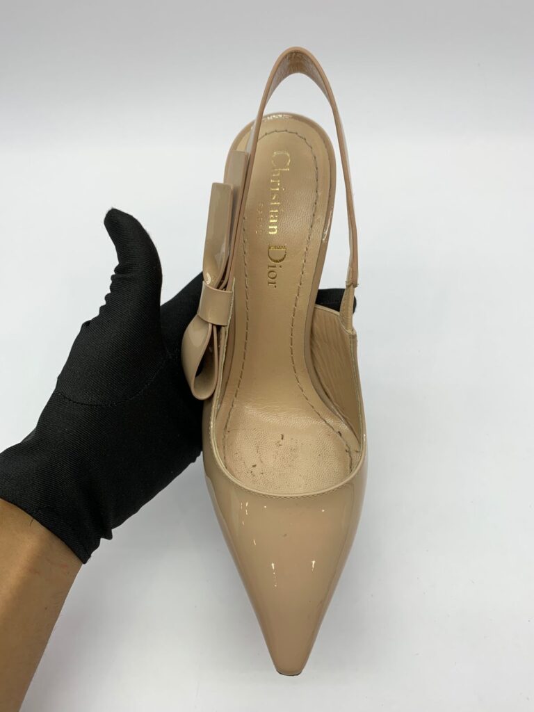Sweer-D Slingback Nude Patent