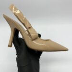 Sweer-D Slingback Nude Patent