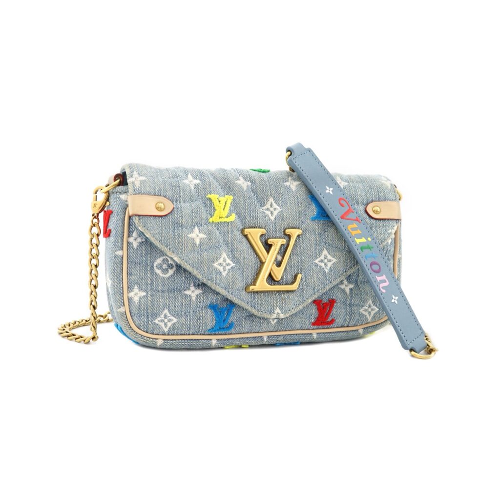 New Wave WOC Multicolor Denim Blue GHW