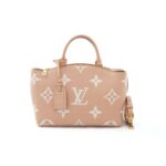 Petit Palais PM Monogram Empreinte Rose Trianon GHW