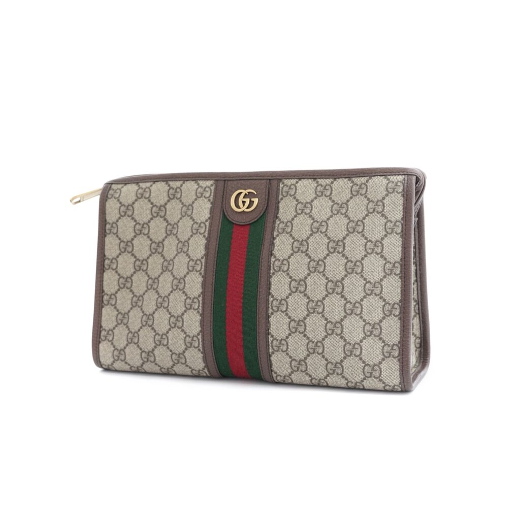 Ophidia Pouch GG Supreme Brown GHW