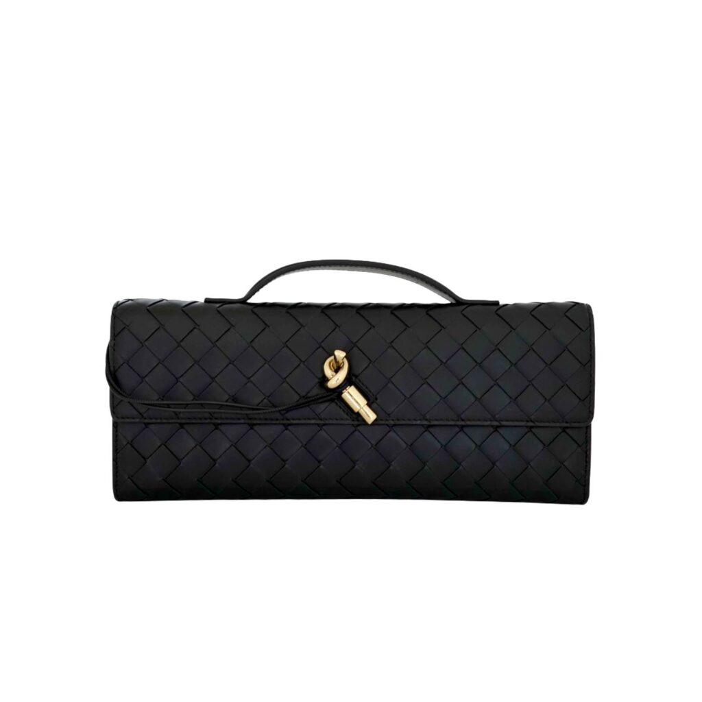 Andiamo Clutch Black GHW