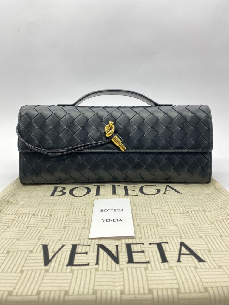 Andiamo Clutch Black GHW