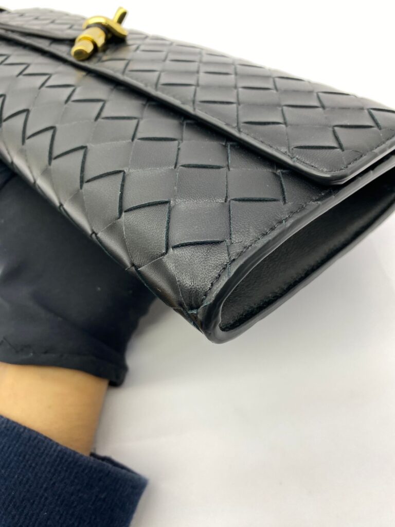 Andiamo Clutch Black GHW