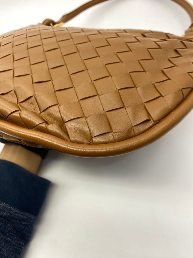 Medium Gemelli Intrecciato Brown GHW