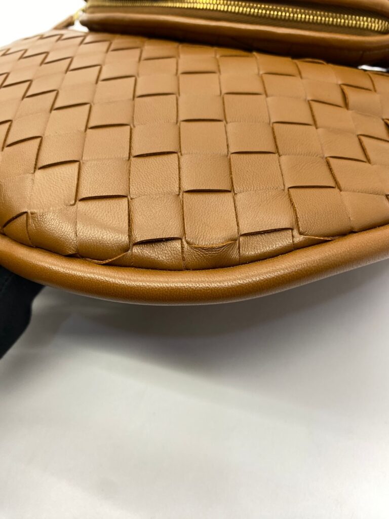 Medium Gemelli Intrecciato Brown GHW