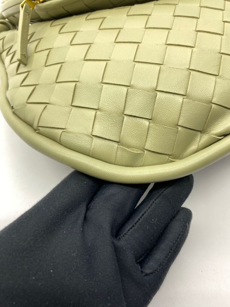 Medium Gemelli Intrecciato Travertine GHW