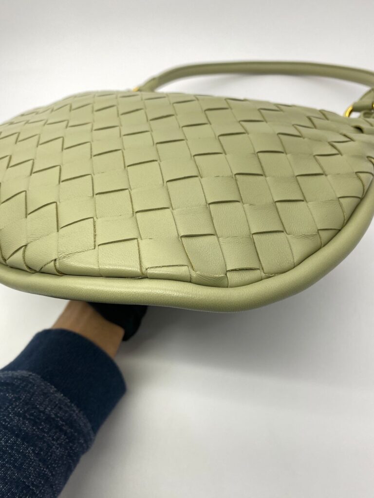 Medium Gemelli Intrecciato Travertine GHW