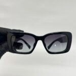 Sunglasses Rectangle Logo SMU07Y Black