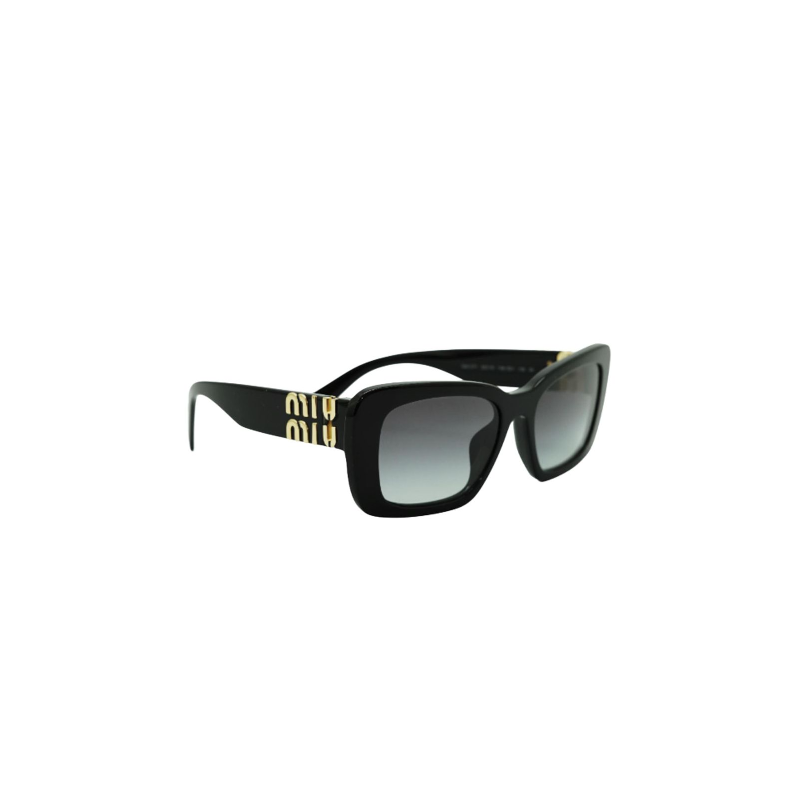 Sunglasses Rectangle Logo SMU07Y Black