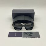 Prada Glasses Black White/Slate Grey Lens