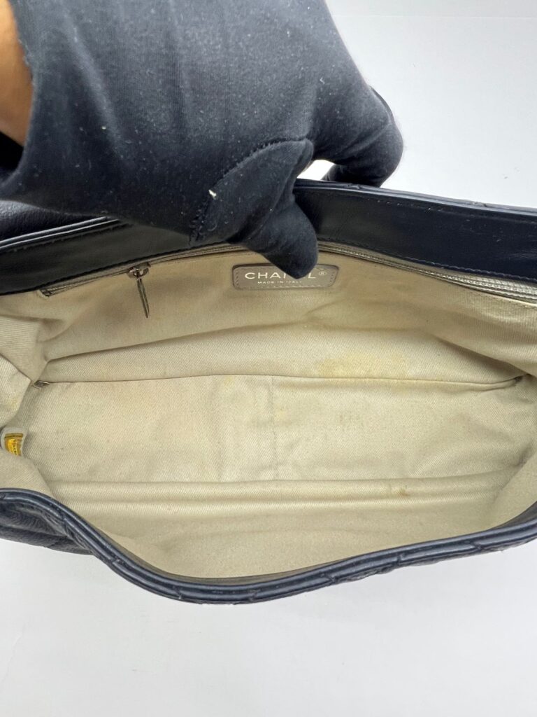 Country Chip Flap Bag Navy/Bordeaux/Grey Blue RHW