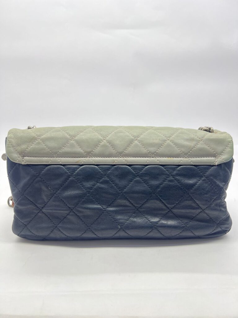 Country Chip Flap Bag Navy/Bordeaux/Grey Blue RHW