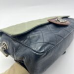 Country Chip Flap Bag Navy/Bordeaux/Grey Blue RHW