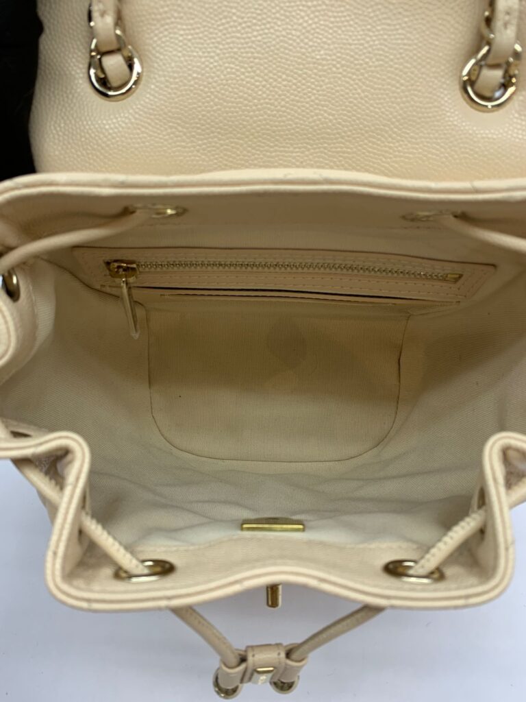 Urban Spirit Backpack Caviar Beige GHW