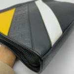 Peek A Boo Fit Bag Black White Yellow SHW