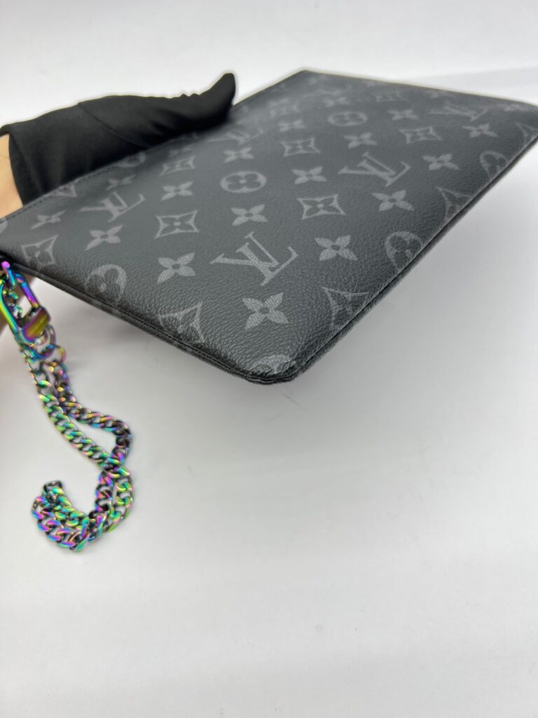 Pouch Monogram Eclipse Fragment Iphone Rainbow HW