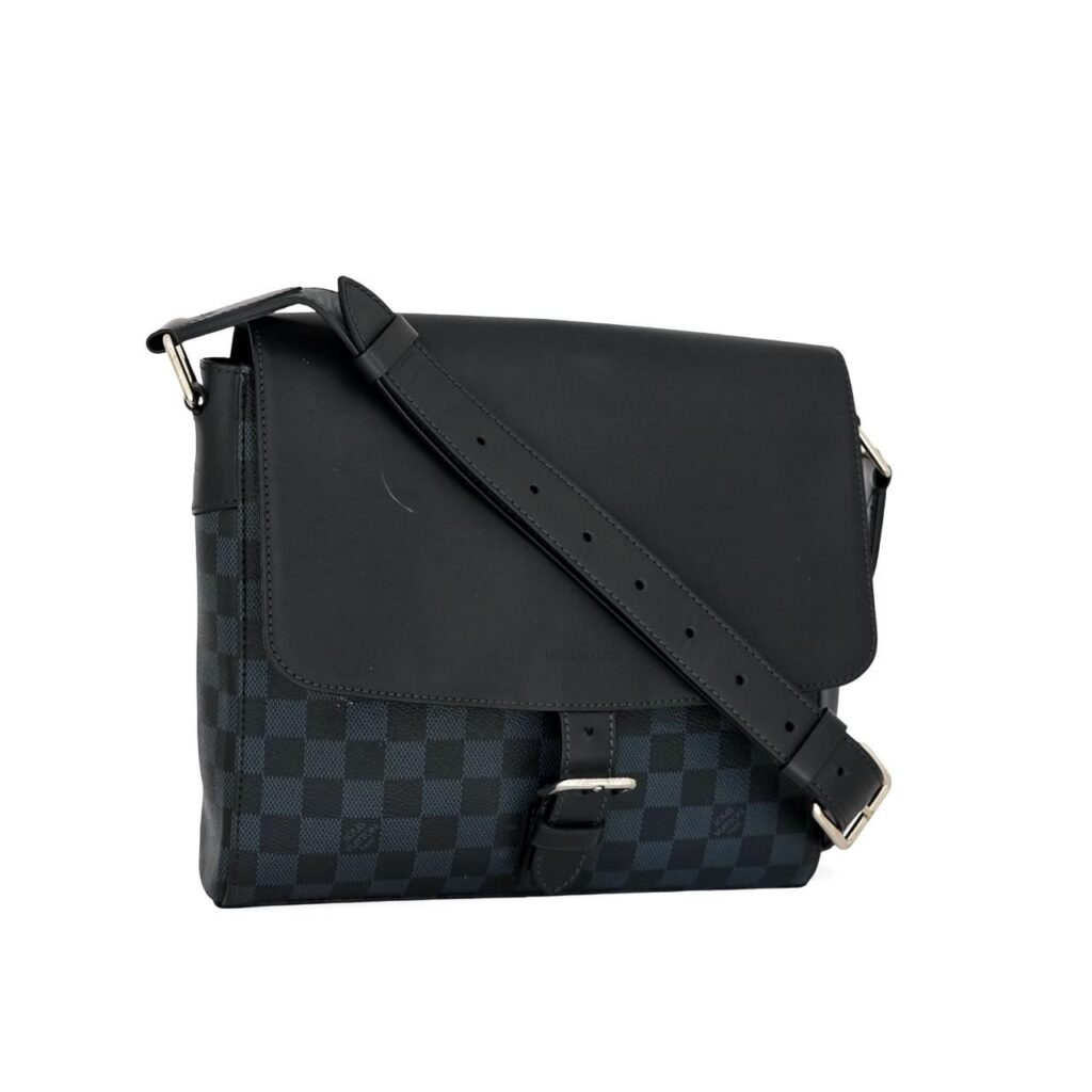 Newport Messenger Damier Cobalt SHW