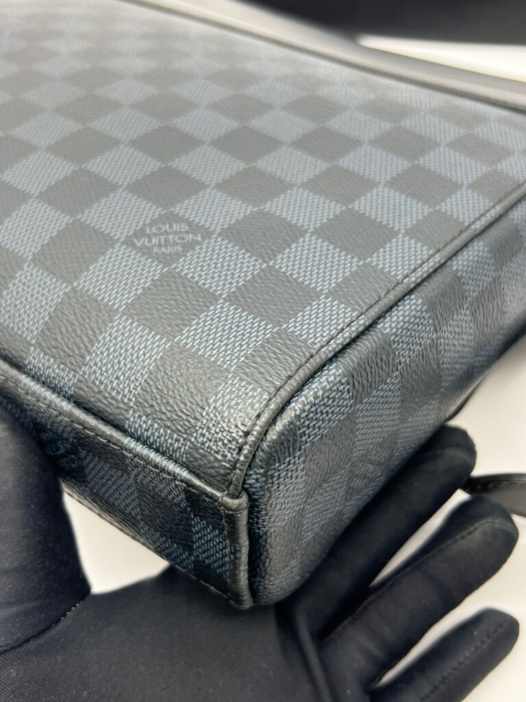 Newport Messenger Damier Cobalt SHW