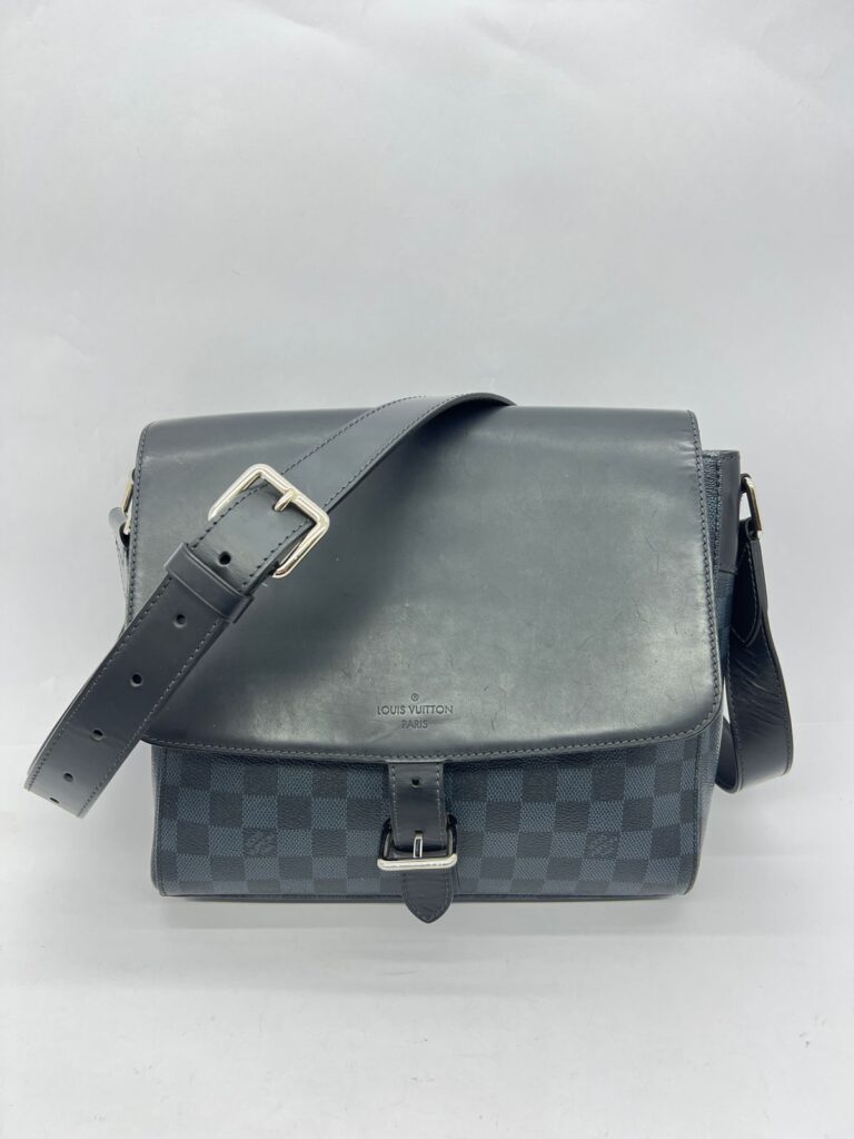 Newport Messenger Damier Cobalt SHW