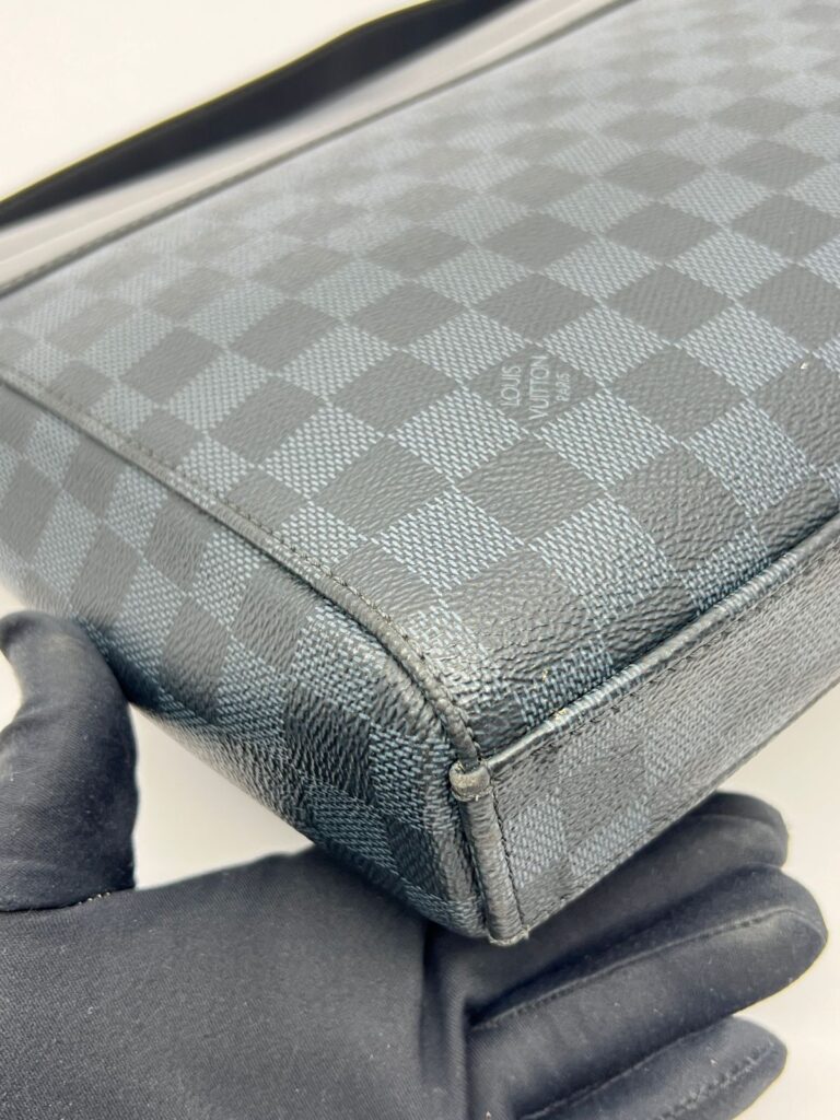 Newport Messenger Damier Cobalt SHW