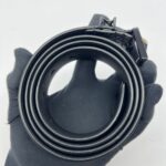 Cassandre Belt All Black Croco