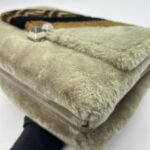 Kan I Shearling Fur Tortora/Black SHW