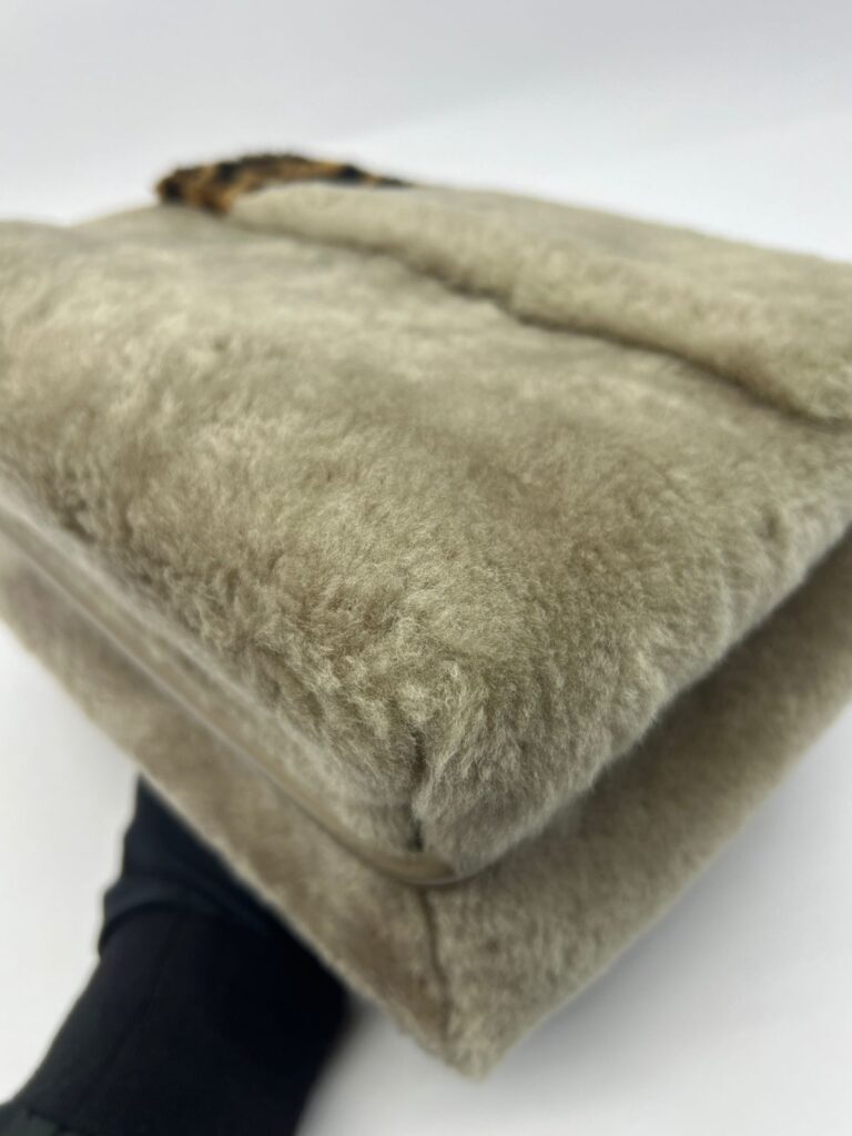 Kan I Shearling Fur Tortora/Black SHW