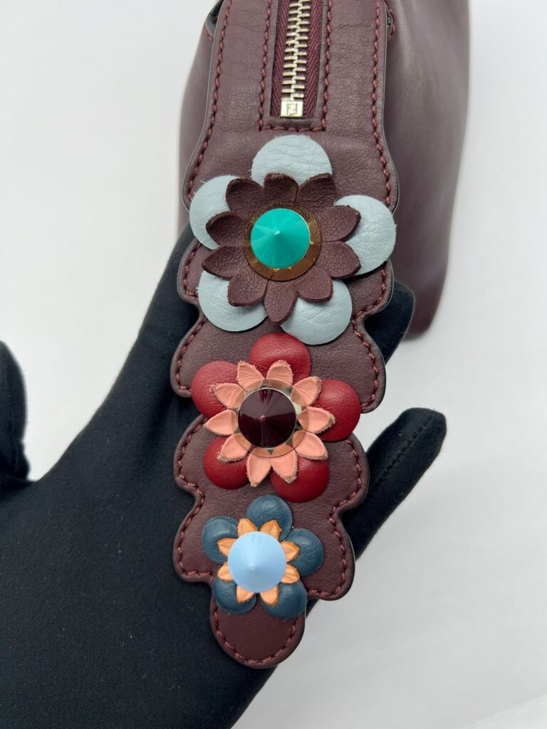 By The Way Medium Flowerland Bordeaux SHW