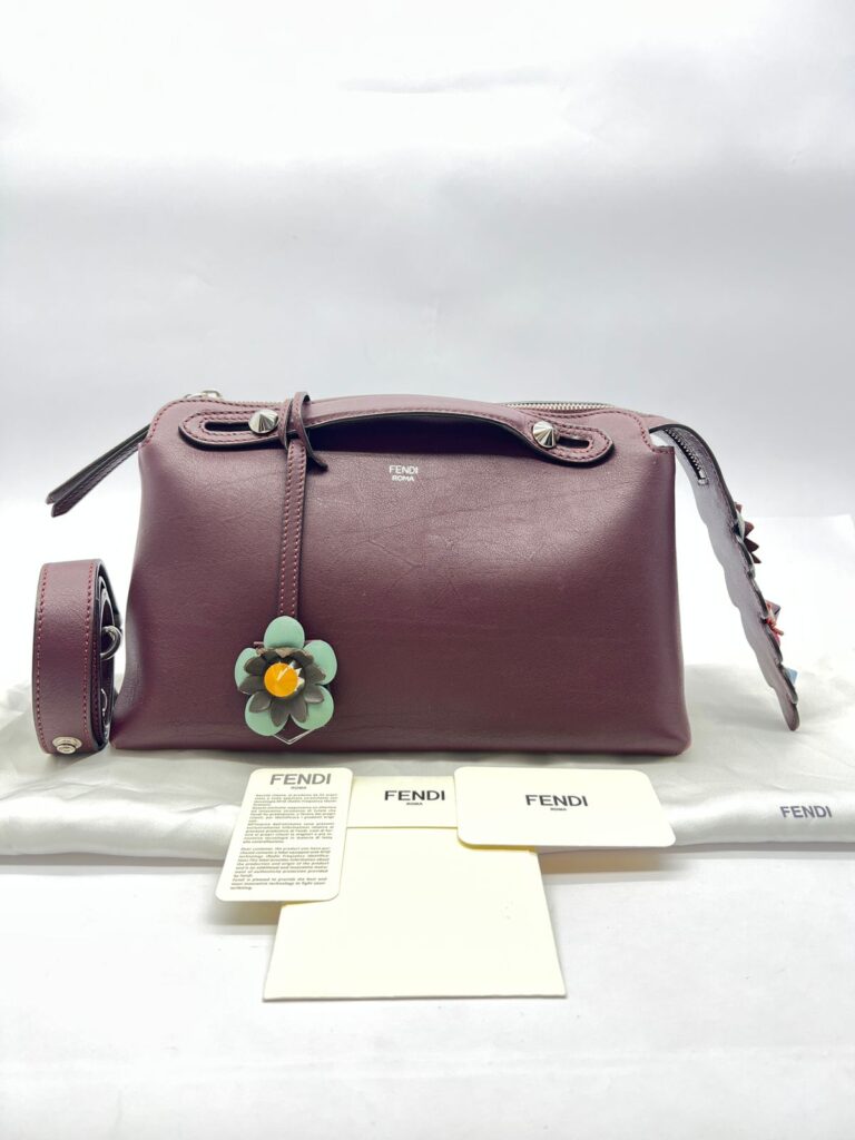 By The Way Medium Flowerland Bordeaux SHW