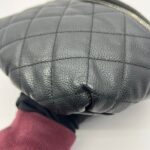 Waist Bag Caviar Black SHW