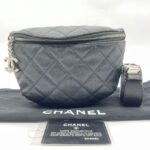 Waist Bag Caviar Black SHW