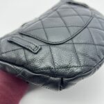 Waist Bag Caviar Black SHW