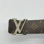 Initiales 40mm Reversible Monogram Noir SHW