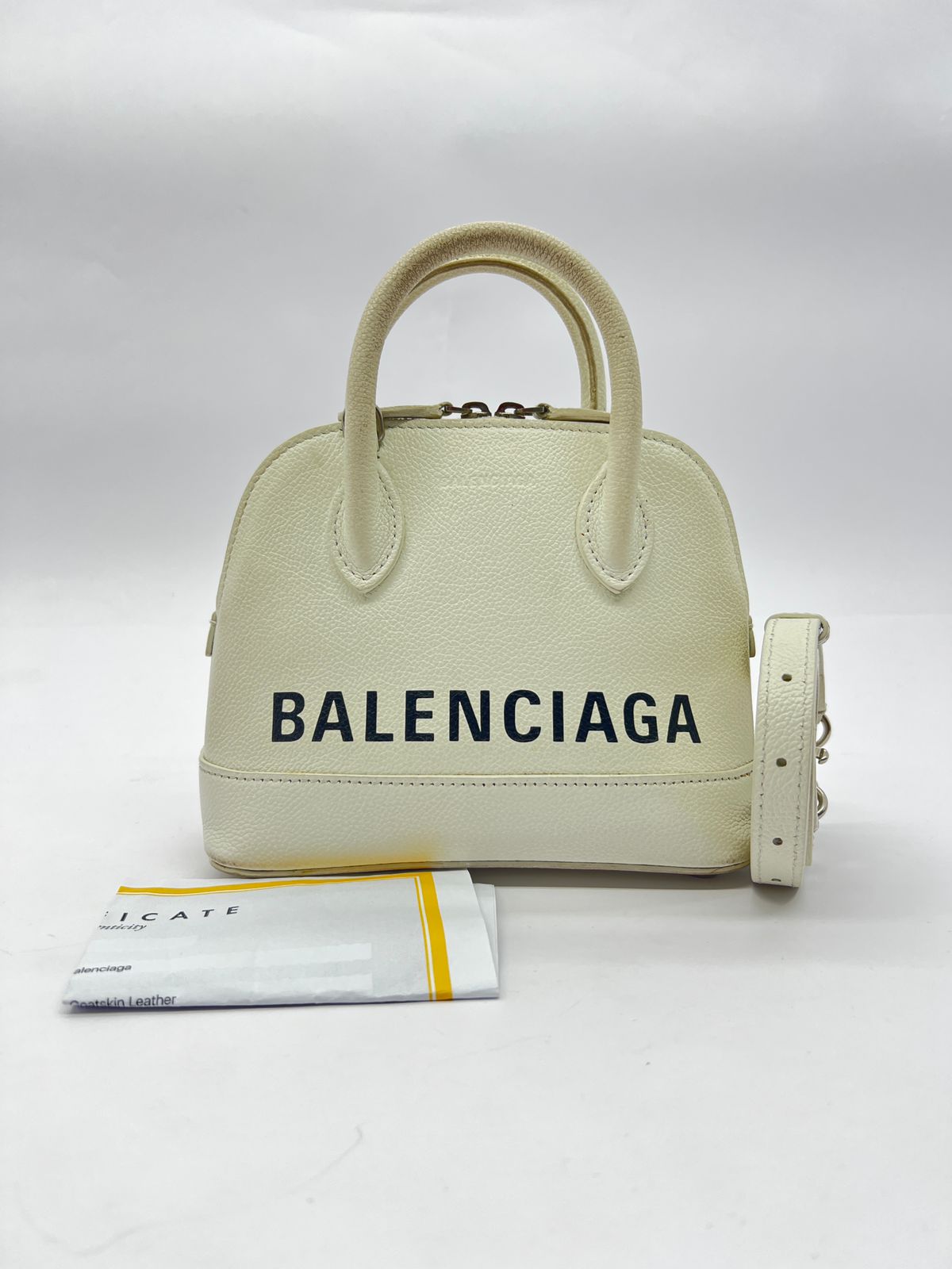 Mini Ville Leather White SHW