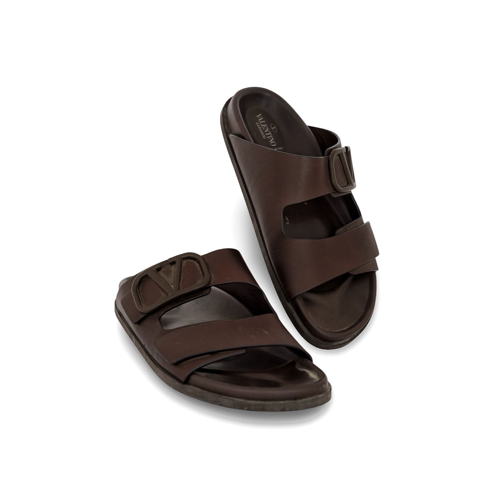 Vlogo Sandal Slide Brown