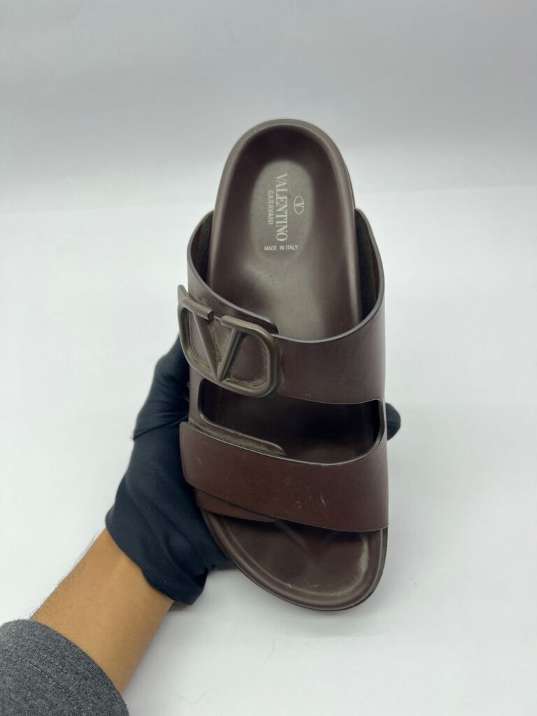 Vlogo Sandal Slide Brown