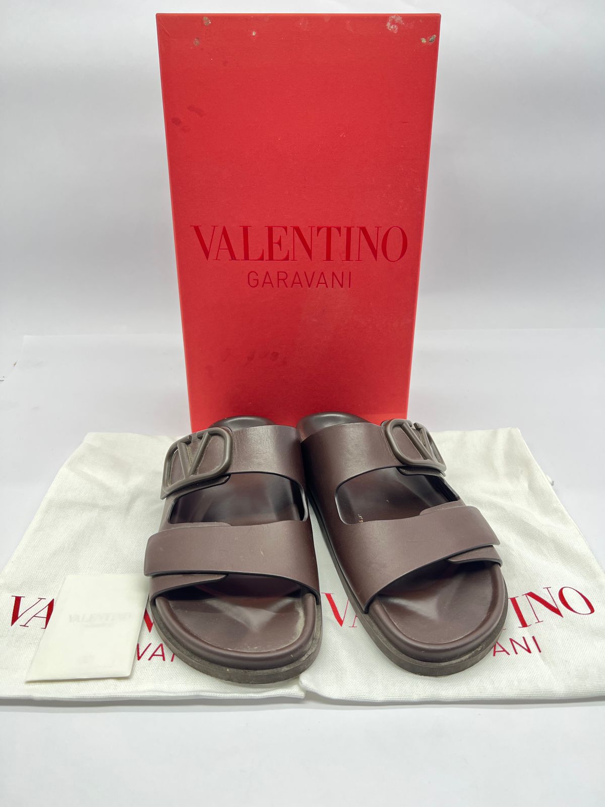Vlogo Sandal Slide Brown