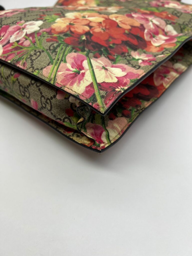 Soft Tote Bag GG Supreme Blooms SHW