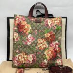 Soft Tote Bag GG Supreme Blooms SHW