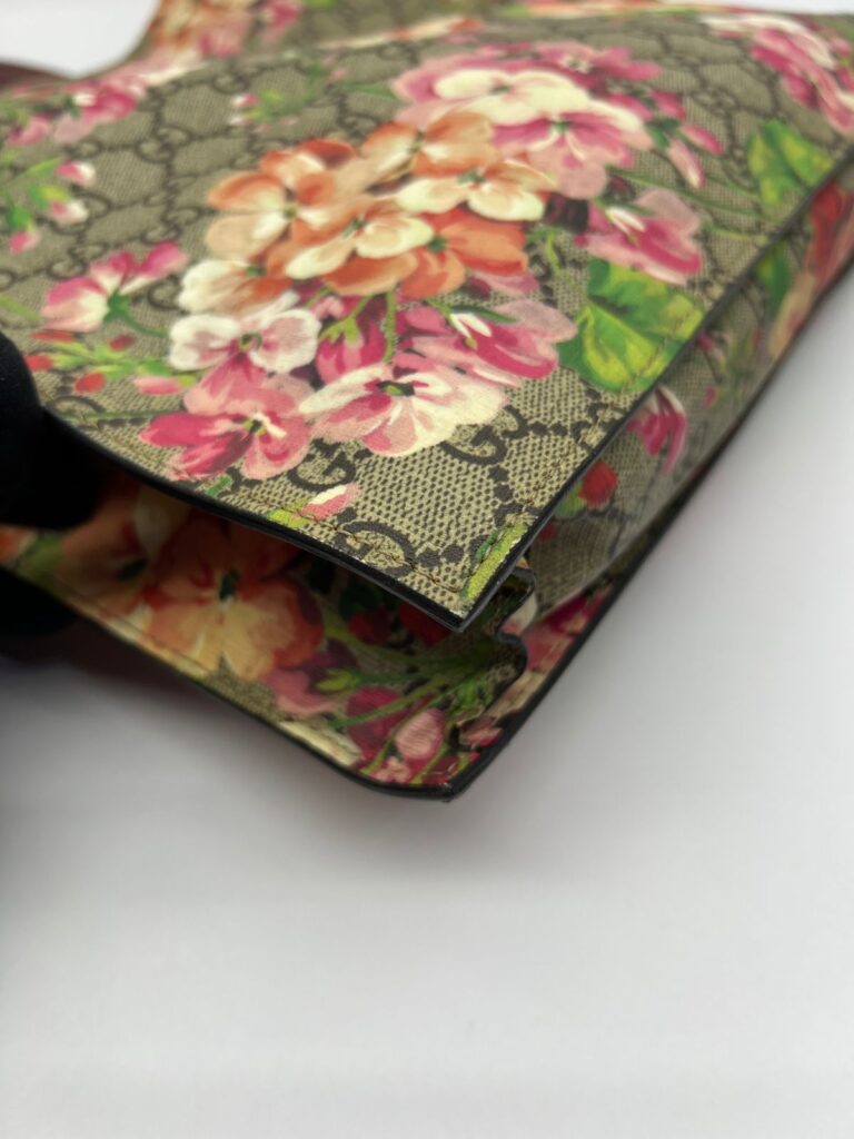 Soft Tote Bag GG Supreme Blooms SHW