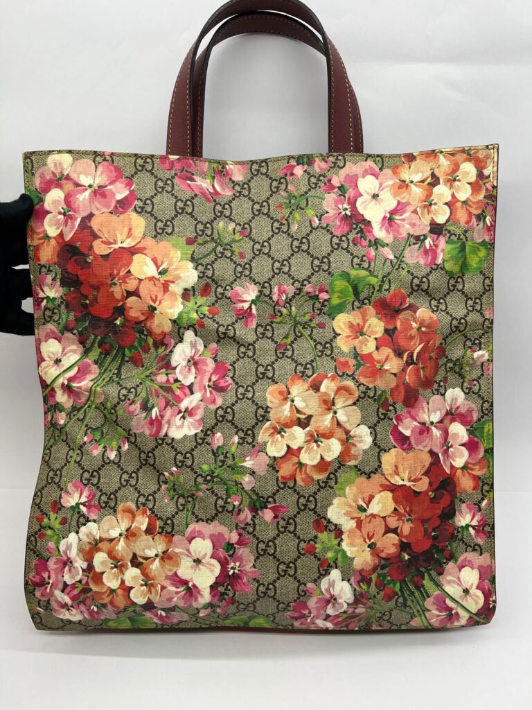 Soft Tote Bag GG Supreme Blooms SHW