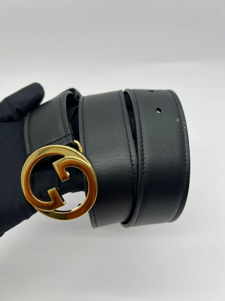 Interlockung Belt 4 CM Black GHW