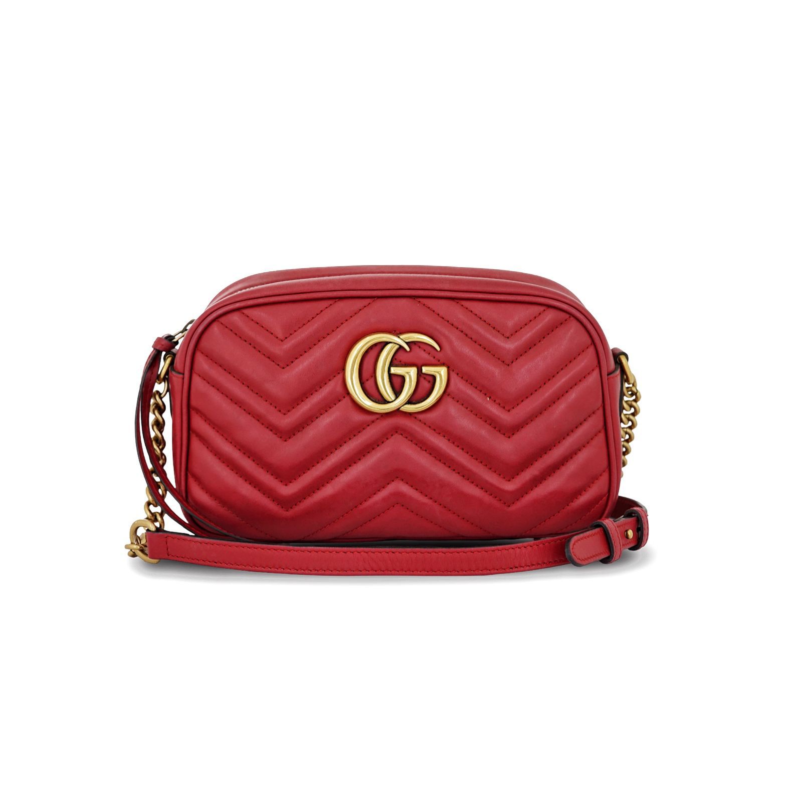 Marmont Camera Small Red GHW